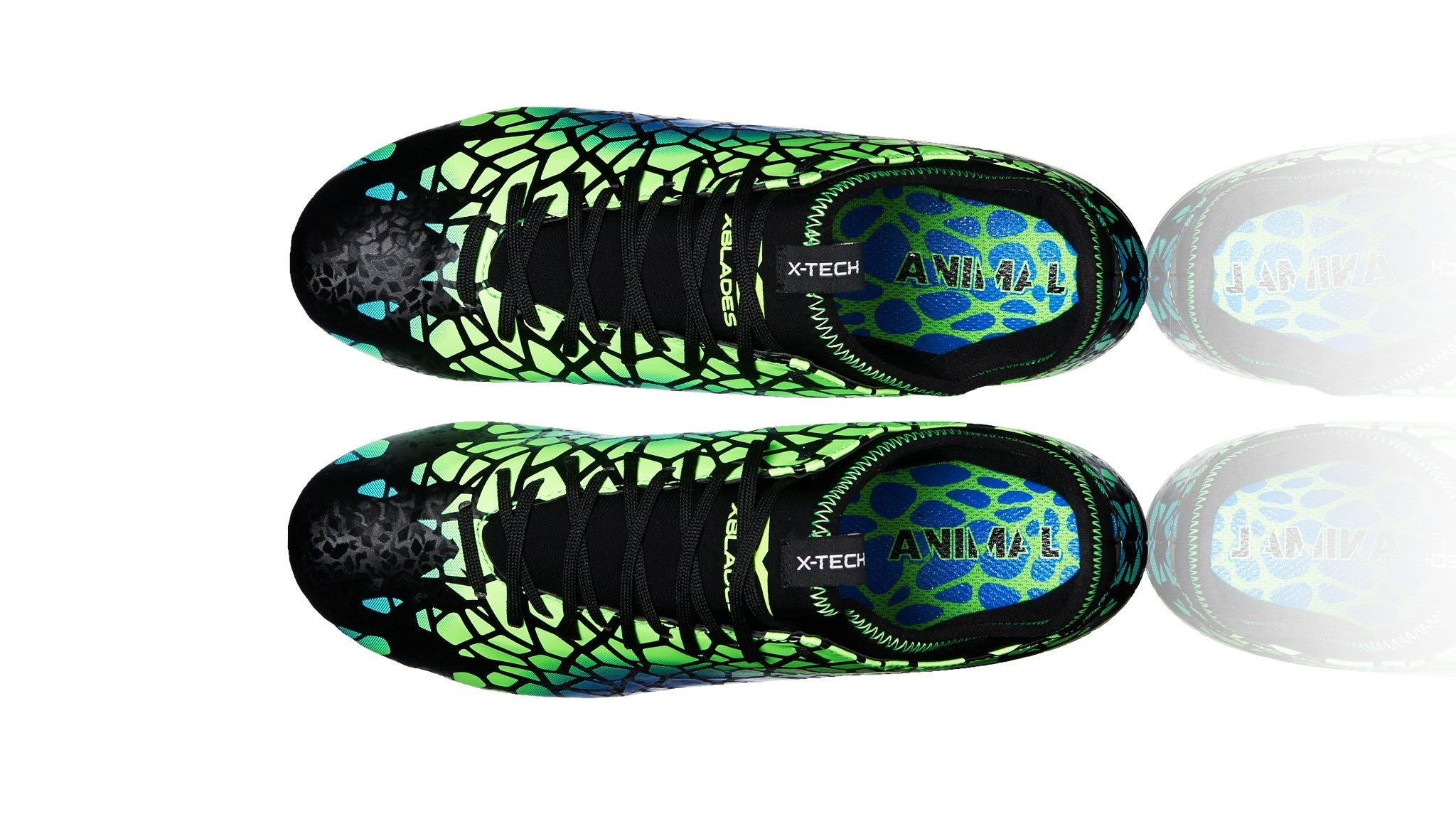 Black/Green/Blue