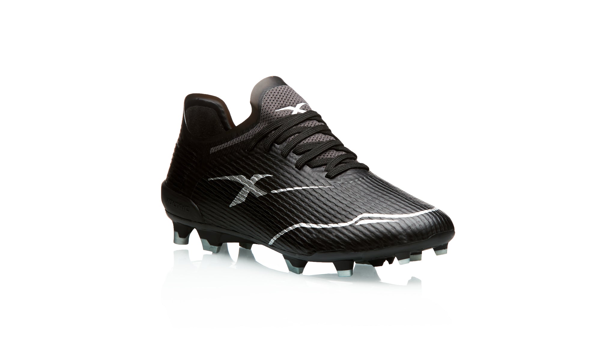 black-and-silver-womens-football-boot-xblades